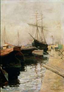オデッサ港、1900